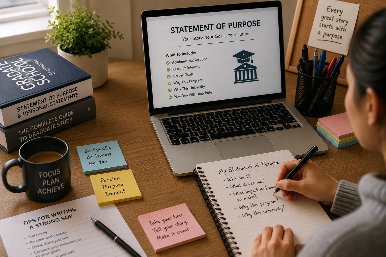 How to Write a Statement of Purpose for University