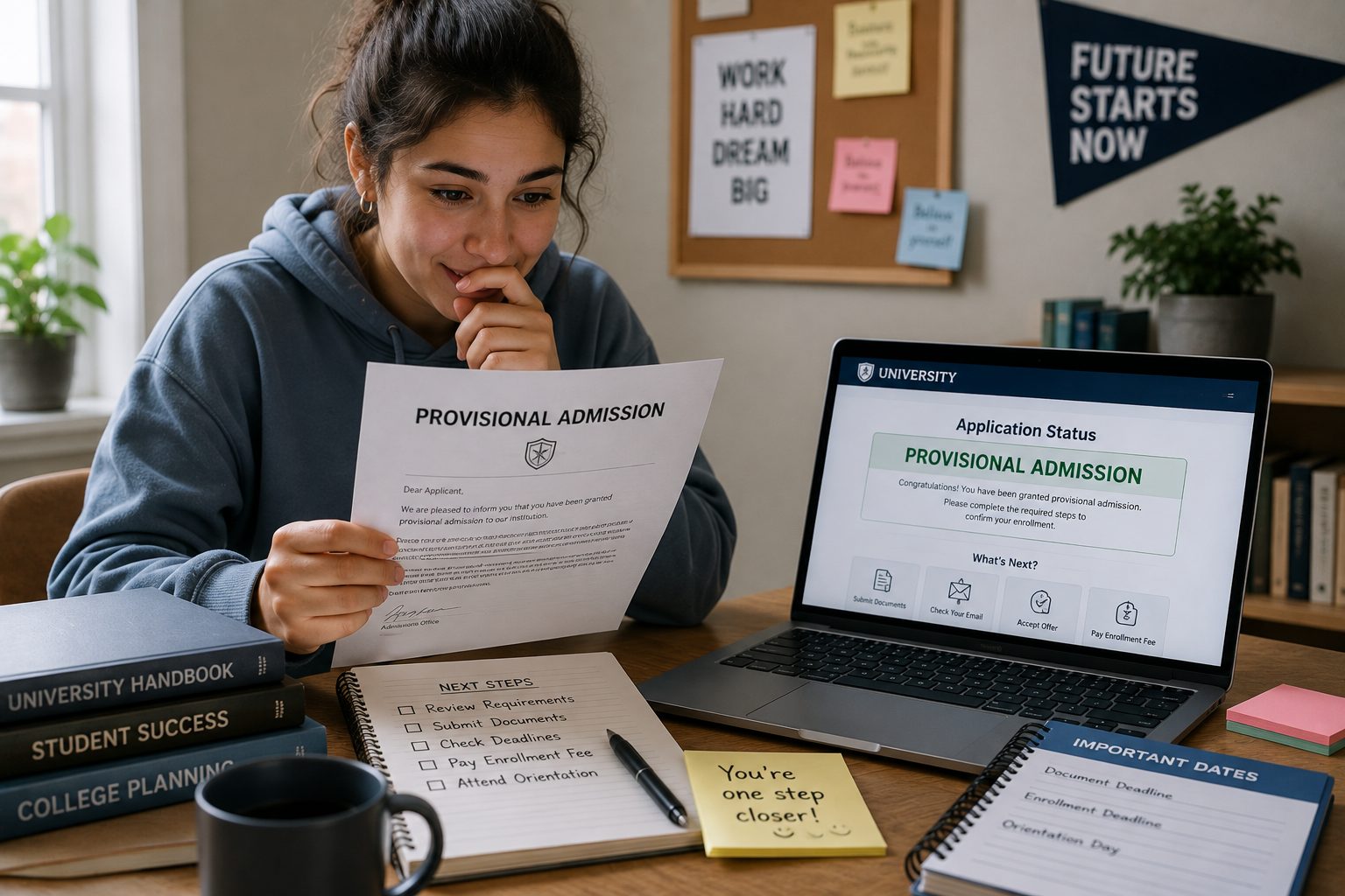 Provisional Admission: What It Means and What You Should Do Next