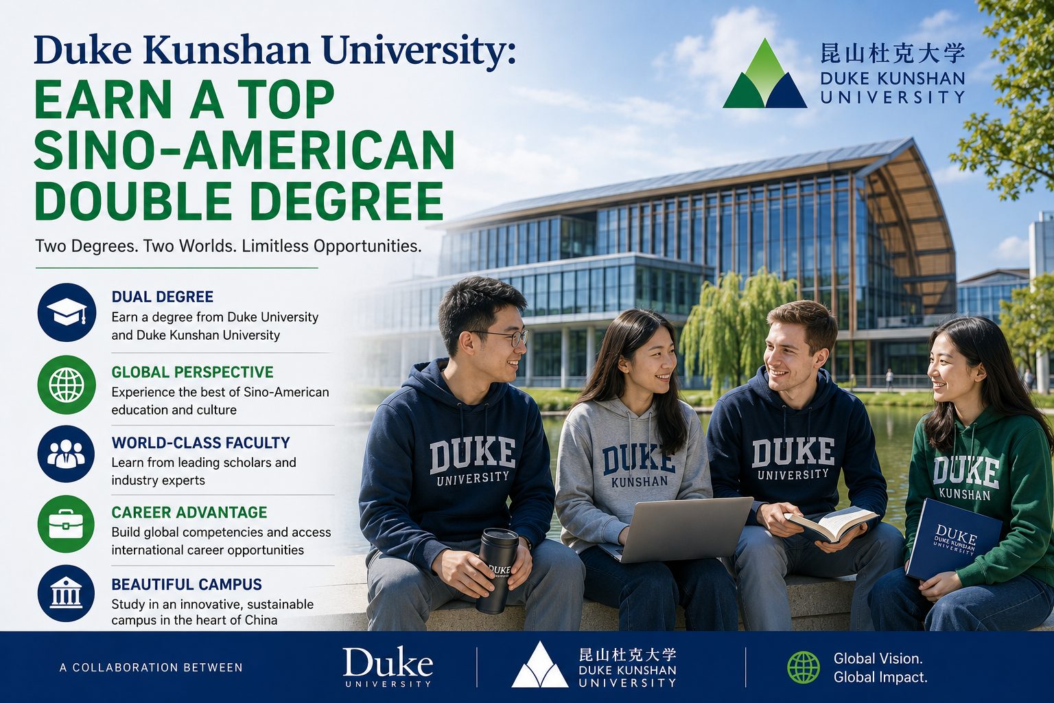 Duke Kunshan University: Earn a Top Sino-American Double Degree