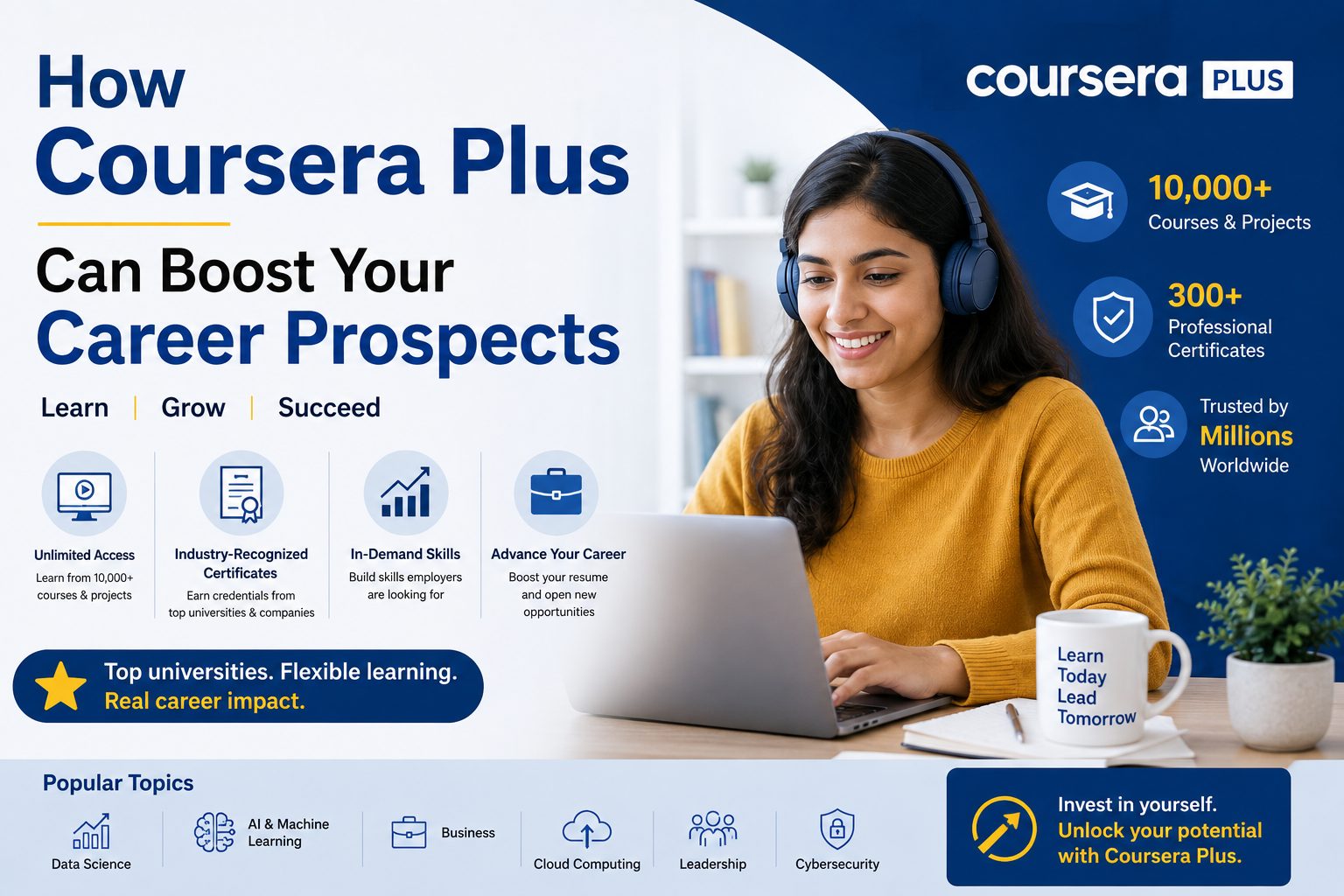 How Coursera Plus Can Boost Your Career Prospects