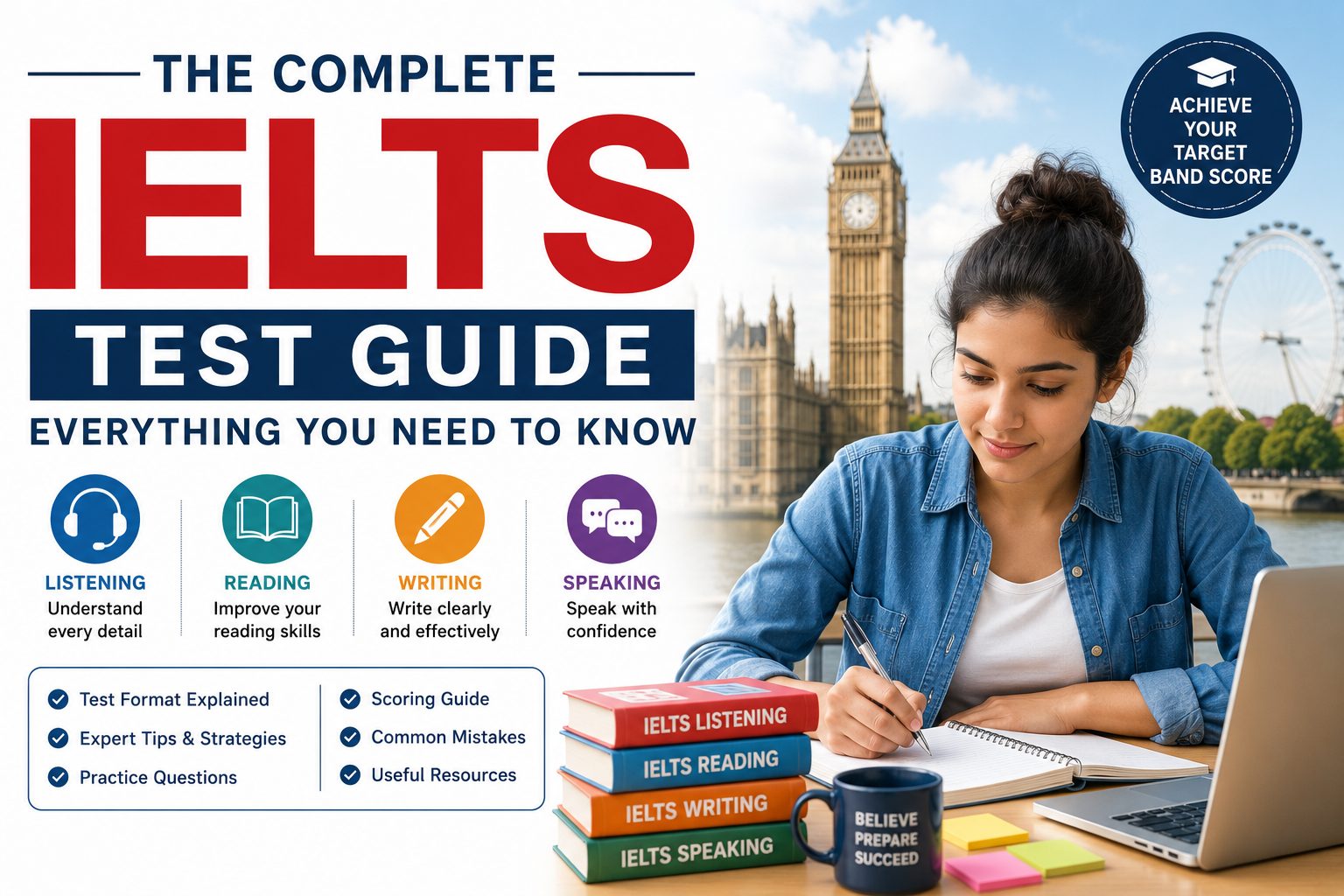 The Complete IELTS Test Guide: Everything You Need to Know (2026)
