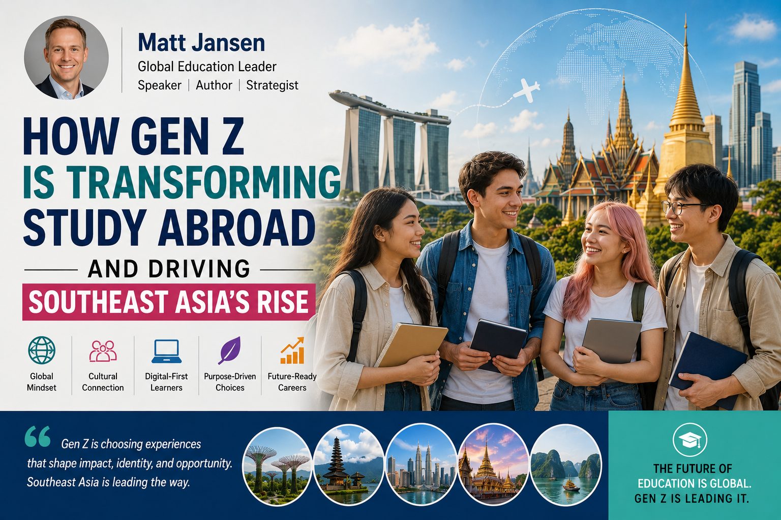 Matt Jansen: How Gen Z Is Transforming Study Abroad and Driving Southeast Asia's Rise