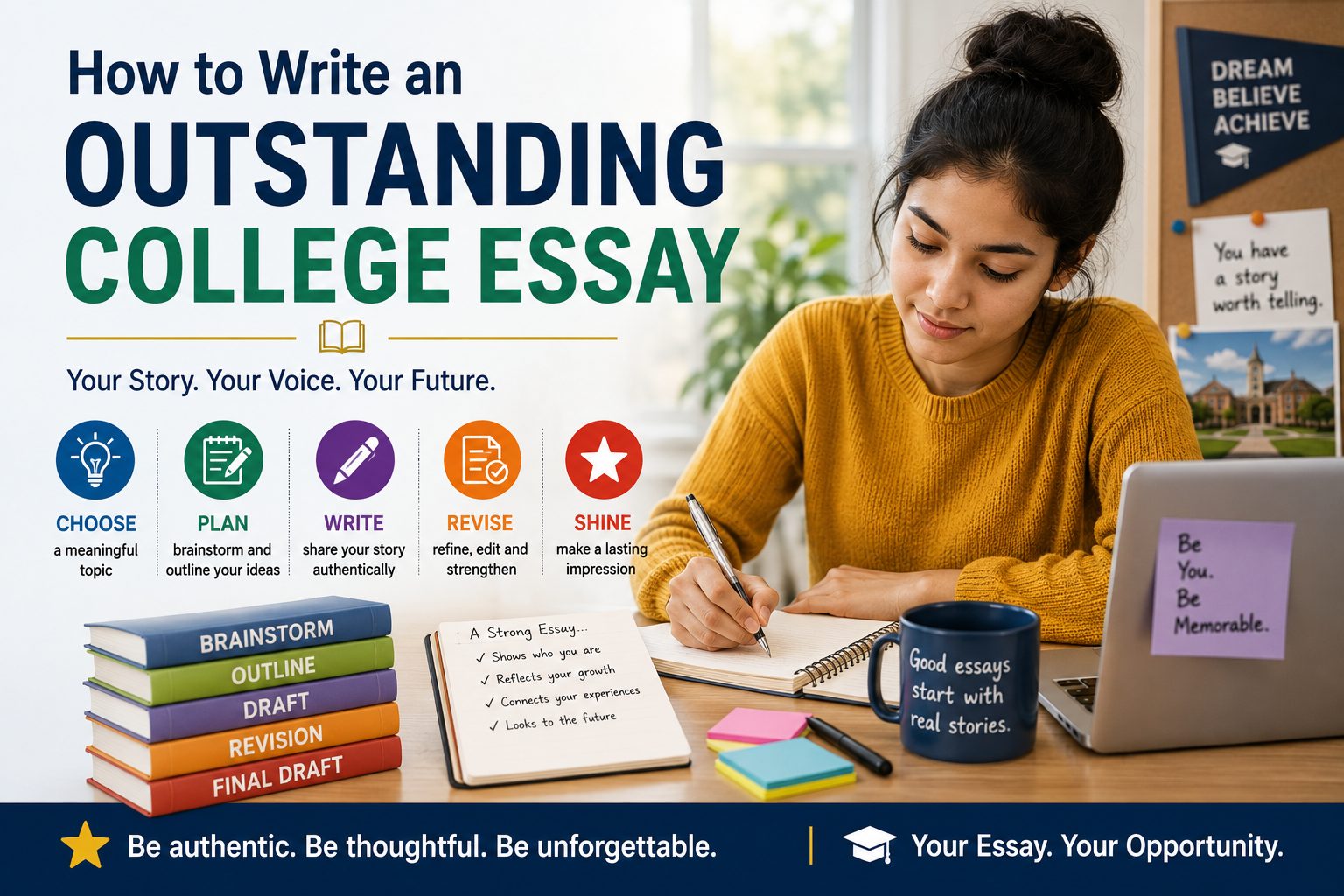 How to Write an Outstanding College Essay: 2026 Guide
