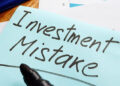COMMON INVESTMENT MISTAKES AND HOW TO AVOID THEM