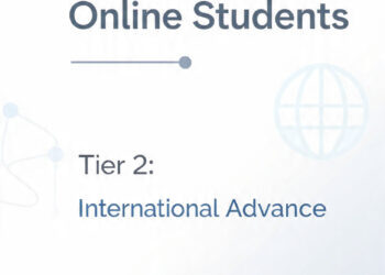 Global Tiers for International Online Students — Tier 2: International Advance