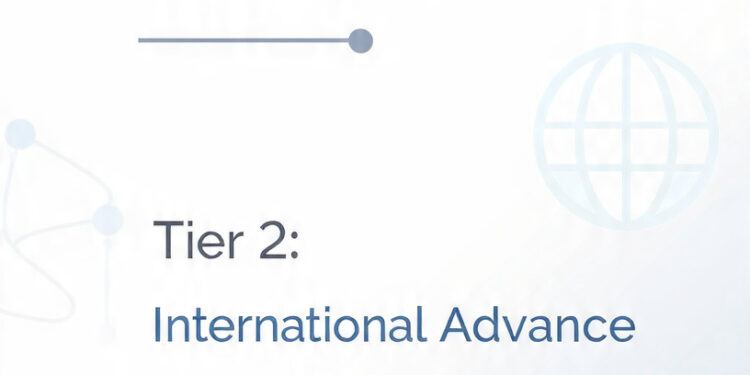 Global Tiers for International Online Students — Tier 2: International Advance