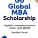 Go Global MBA Scholarship: A Comprehensive Guide