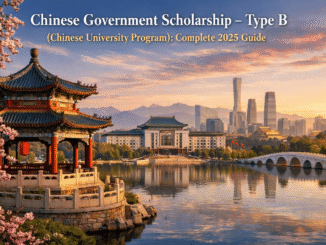 Chinese Government Scholarship – Type