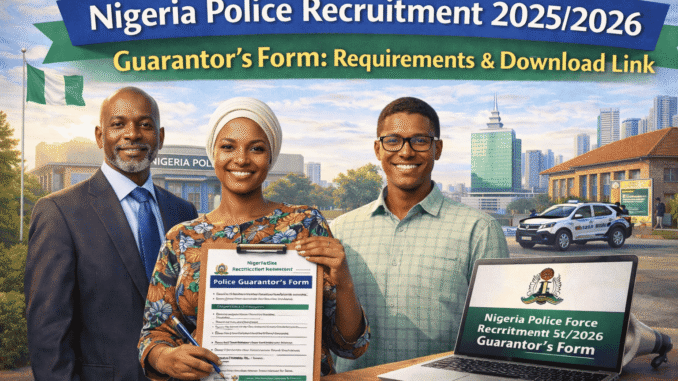 Nigeria Police Recruitment 2025/2026
