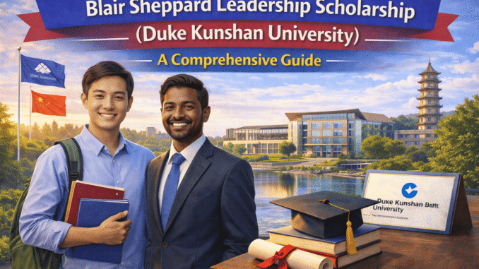 Blair Sheppard Leadership Scholarship