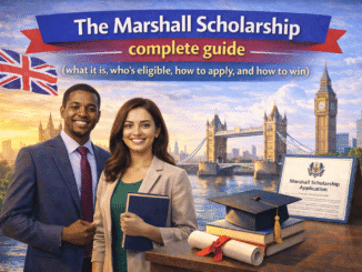 The Marshall Scholarship