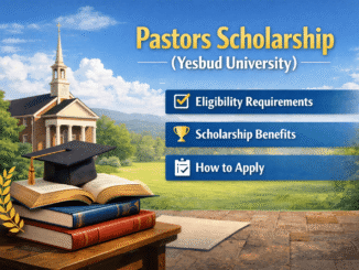 Pastors Scholarship (Yesbud University)
