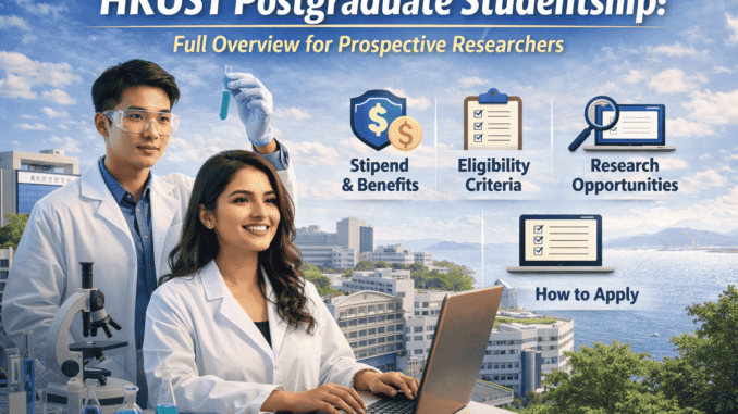 HKUST Postgraduate Studentship