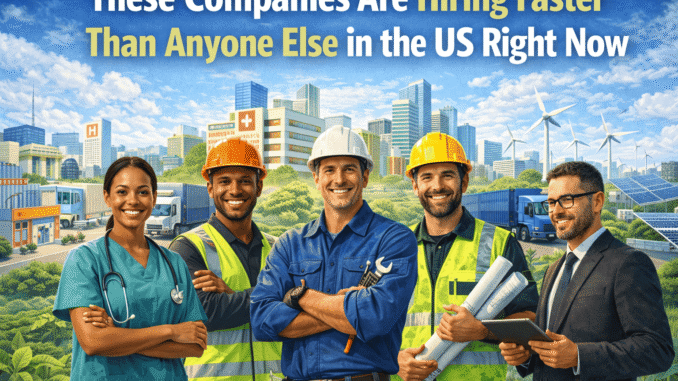 These Companies Are Hiring Faster