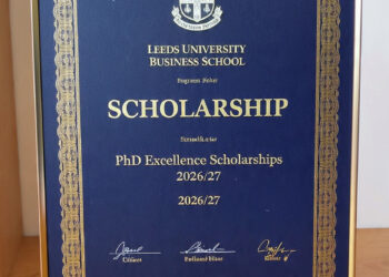 Leeds University Business School PhD Excellence Scholarships 2026/27 — A Gateway to Doctoral Research at a Leading Business School