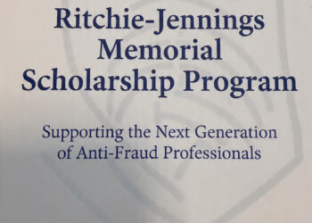 Ritchie-Jennings Memorial Scholarship Program: Supporting the Next Generation of Anti-Fraud Professionals