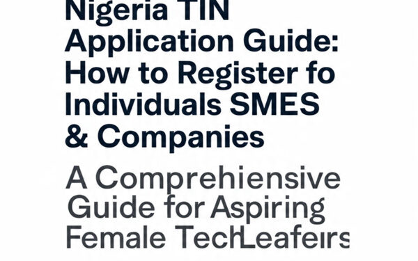 🇳🇬 Nigeria TIN Application Guide: How to Register for Individuals, SMEs & Companies