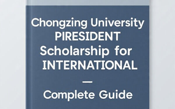 Chongqing University President Scholarship for International Students — Complete Guide