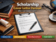 Scholarship Cover Letter Format