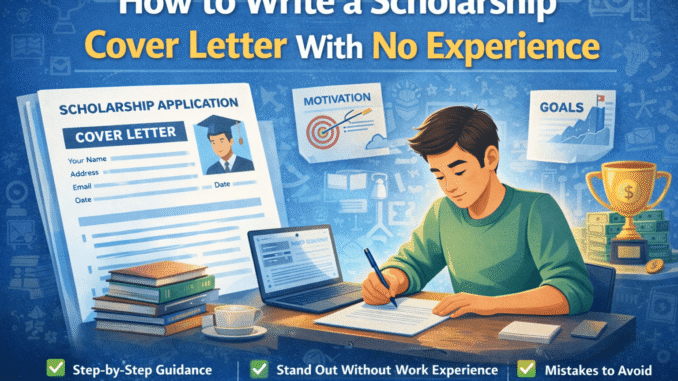 Scholarship Cover Letter