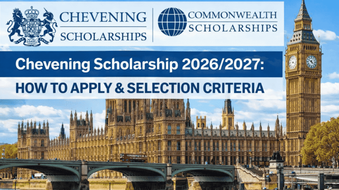 Chevening Scholarship