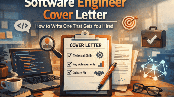 Software Engineer Cover Letter