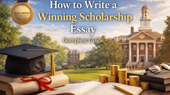 Winning Scholarship Essay