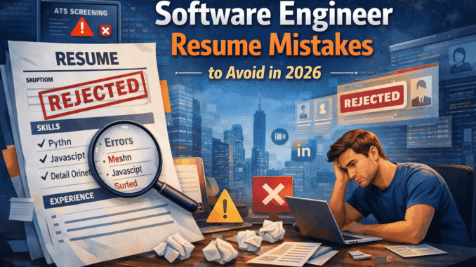Software Engineer Resume Mistakes